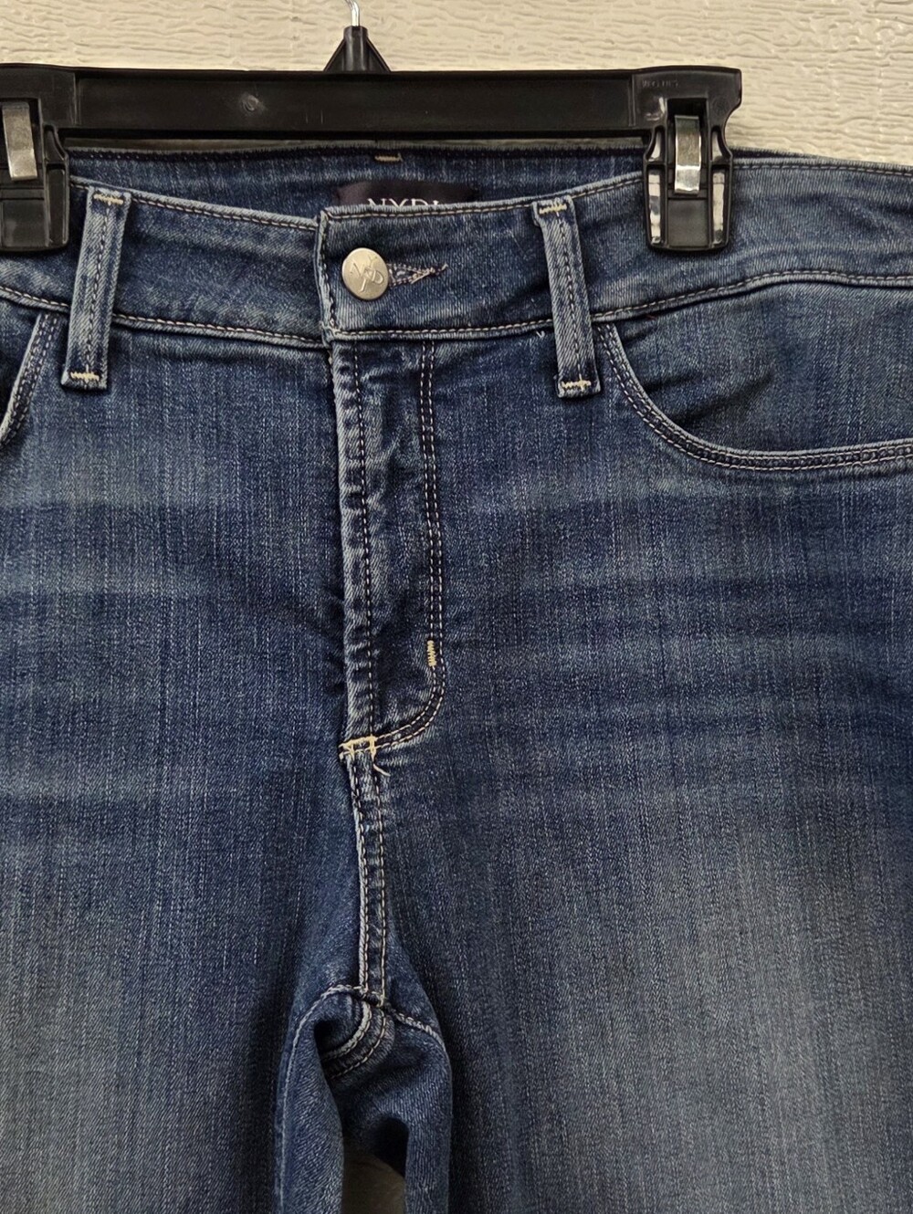 Nydj Barbara Boot Classic Women's Blue Denim Jeans 8p - Picture 4 of 8